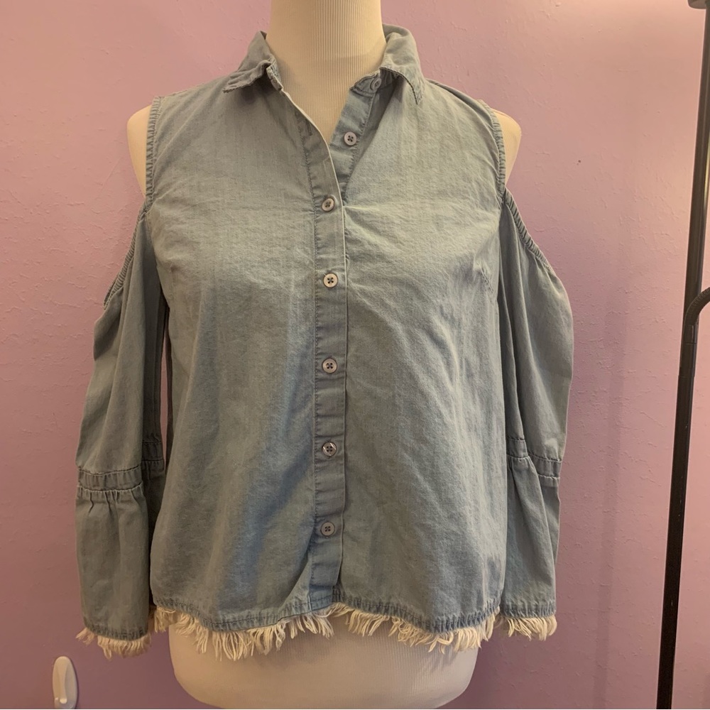 Charlotte Russe denim shirt